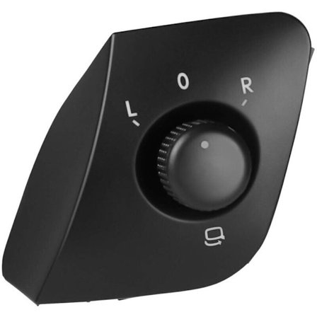 Yttre Sidospegel Justeringsknapp Pärl Ersättning För Ibiza 2009-2015 6J1959565 Svart