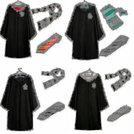 Harry Potter Kostym Gryffindor Ravenclaw Robe Kappa Vuxen Barn Klänning - Gul 125cm (5-6 år)