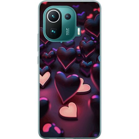 Kompatibel Mobilcover til Xiaomi Xiaomi Mi 11 Pro Midnatshjerter