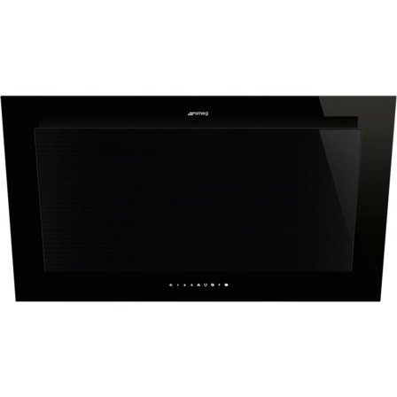 Smeg KV194B3 veggmontert ventilator 90 cm, svart