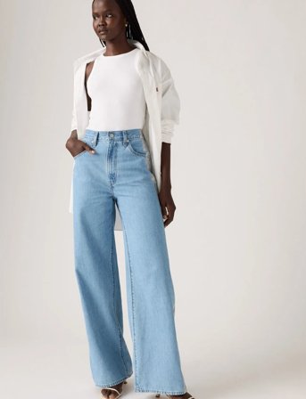 Levi's Cinch Baggy Rain Or Shine - Blue - 28 x 29