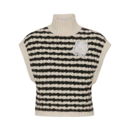 Custommade, Tiba Turtleneck Beżowy, Kobieta, Rozmiar: M