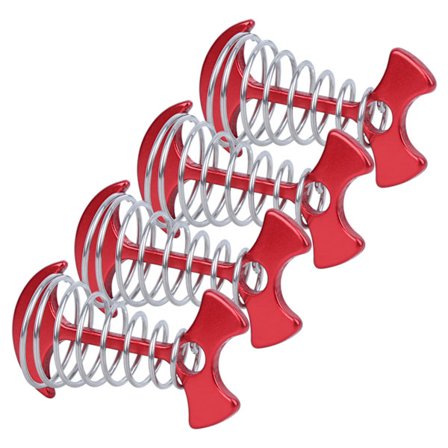 4st Fiskbens Tältpinnar Aluminiumlegering Golv Markspik Krok Tält Vindrep Spänne