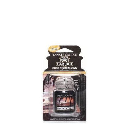 Yankee Candle Car Jar Ultimate Black Coconut 1pz - Profumo per Automobile