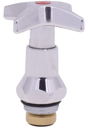 FM Mattsson 3507-1501 Kranöverdel ratt, kägla Varmvatten, Badrum