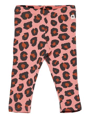 Leggings Leo Aop Brusched Insi Pink Lindex