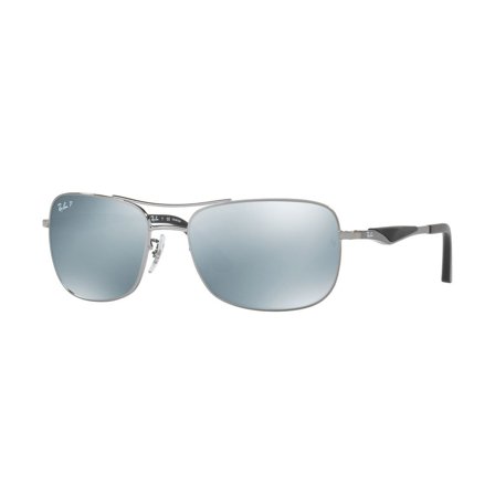 Ray-Ban -Aurinkolasit - Grey Rectangular - Ray-Ban RB3515 004/Y4 61