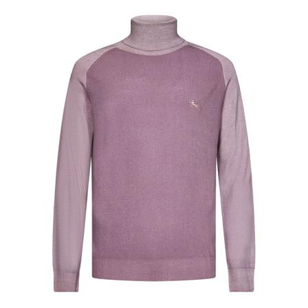 Etro, Turtlenecks Roze, Heren, Maat:XL