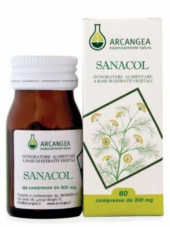 Arcangea Sanacol Integratore Vegetale 60 Compresse