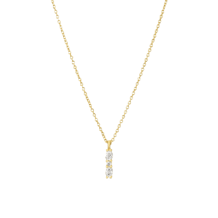 Sif Jakobs Jewellery Halsband Ellera Ovale Piccolo Dam Guld ONESIZE