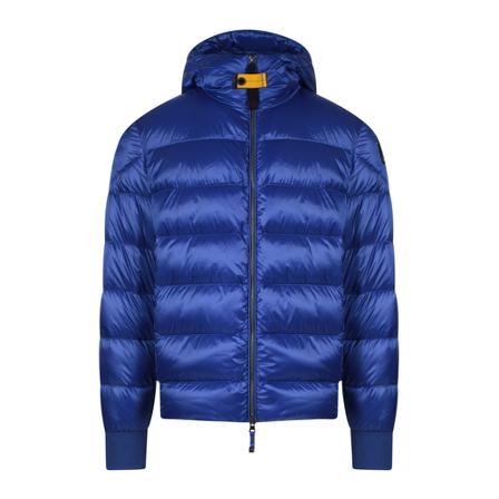 Parajumpers Blauw Jacket Pmpufsx13 , Blauw , Heren , Maat: XL