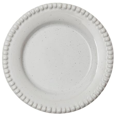 PotteryJo Daria tallerken 18 cm. 2 stk., cotton white shiny | KitchenOne