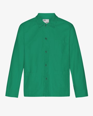 Organic Workwear Jacket - Kelly Green L