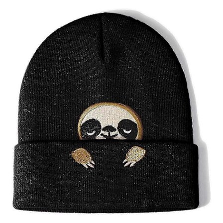 Lune Capybara Design Beanies Komfortabel og Myk Vinterlue for Utendørseventyr, Gruppeaktiviteter og Avslapping Innendørs Flerfarget[D]