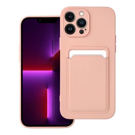 Iphone 14 Pro Max Skal Forcell Korthållare Rosa