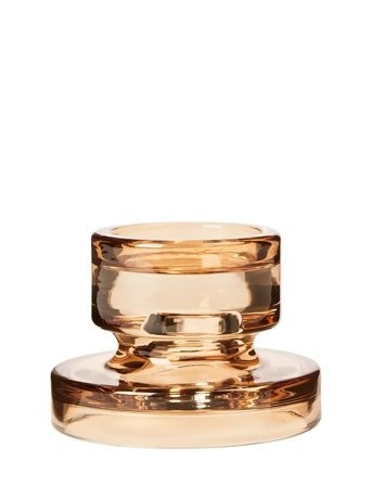 Petra Candle Holder Home Decoration Candlesticks & Lanterns Candlesticks Beige Broste Copenhagen