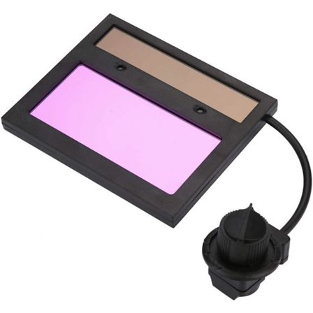 Svetsglas med automatisk mörkning 110x90mm Solpanel Svetshjälm Auto Dark Glas Ersättning Svetsmask Glas