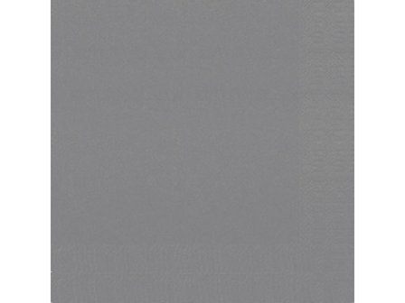 DUNI Servett 3-lagers, enfärgad, ¼-vikt, 40 cm, granitgrå 125/fp - Lyreco - Kök och servering - Servetter och dukar - Servett - 3-lagers