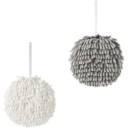 Ripustuskuivattava käsipyyhe, 2 kpl Imuvaa Käsipyyhettä, Mikrokuitu Ripustuspyyhe, Ripustuskäsipyyhe