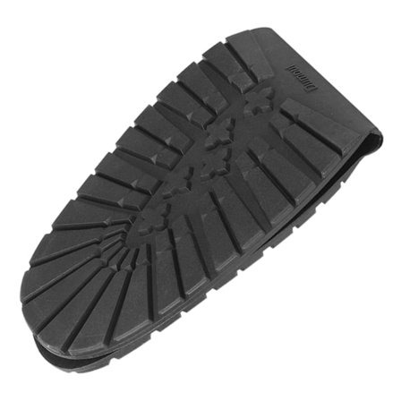 Sko Støvler Anti-skli Fremre Hæl Såler Gummi Lyddempende Såler Sko Reparasjonstilbehør (Fremre Såler)