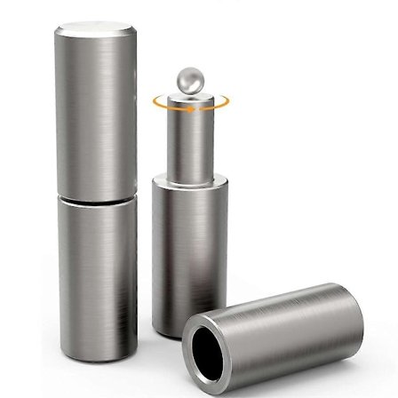 Svejsbare Port Hængsler 4 Tommer, kraftige stål svejsehængsler, aftagelige hængsler, kugleleje aftagelig H [db]