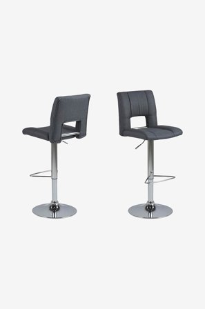 NORDFORM - Sylvia barstol 2-pak - Grå - Barstole & -taburetter - Fra Homeroom