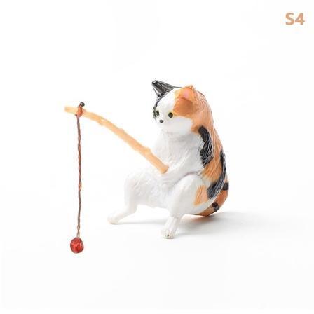 Kalastus Kissan koristeet Akvaariokoristeet Kalojen maisemointi - Perfet style four