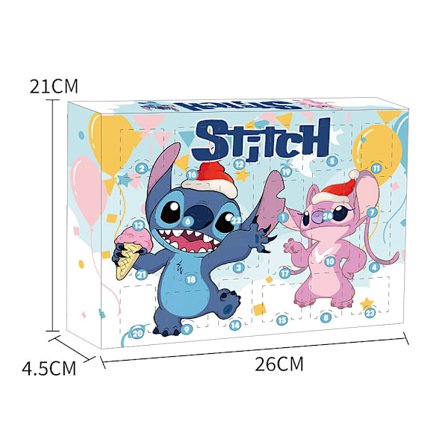 Stitch Blind Box Julkalender Blind Box Nedräkning Anime Blind Box