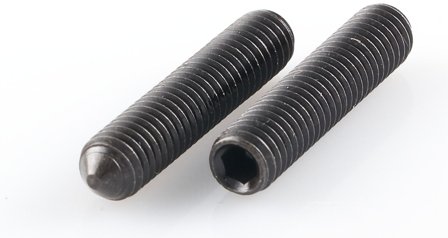 REYHER 009142000160040 Stopskrue Pakke M16x40 mm, MS6SS, ISO 4027, 50-pak, Befæstelse