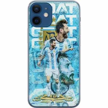 Apple Iphone 12 Mini Genomskinligt Skal Argentina - Messi