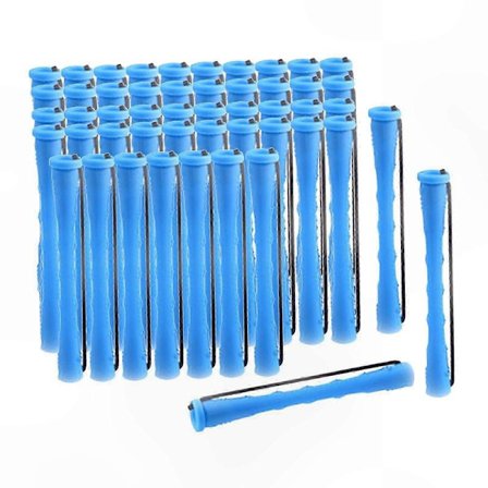 Pienet keskikokoiset suuret permanenttirullat luonnollisen aaltoilevan hiuksen muotoiluun