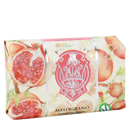 La Florentina Fast tvål papperomslag Pomegranate Bad & dusch Unisex 200G