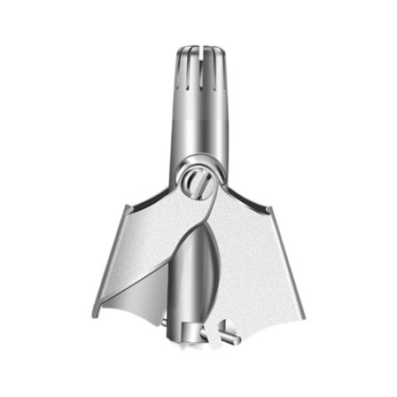 Nesehårstrimmer Manuell Rundt Hode Nesehårklipper i Rustfritt Stål - Sikker og Effektiv Fjerning av Nesehår