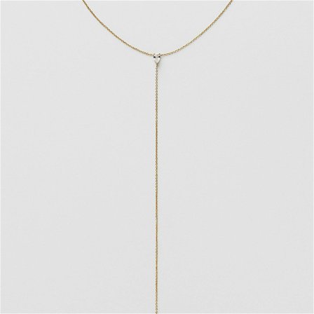 Lariat Halskjede - 18K GULLBELAGT STERLINGSØLV