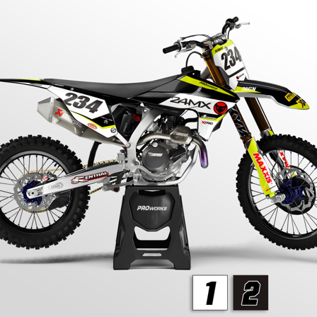 Zestaw Do Wyklejania Grafik Triumph Competition - Triumph TF 250-E 2026-2026