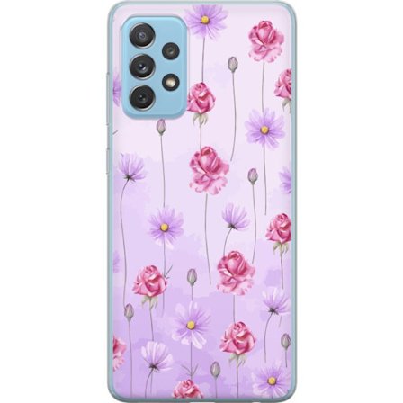 Yhteensopiva Puhelinkuori Samsung Galaxy A72 5G Petal Reverie Lilac Mist