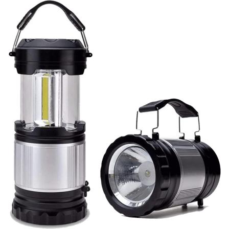 Bærbar Campinglykt Batteridrevet Led Campinglys Håndholdt Lommelykt Utendørs Foldbar Nødlys Egnet for Camping Vandring Fiske
