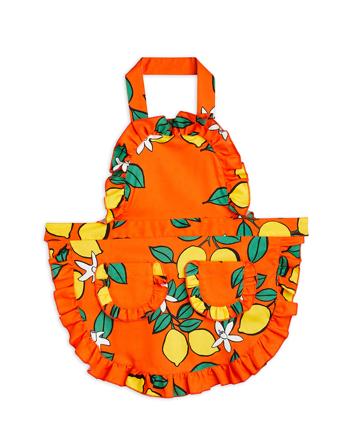 Lemons Aop Woven Apron Home Meal Time Baking & Cooking Aprons Multi/mønstret Mini Rodini*Betinget Tilbud