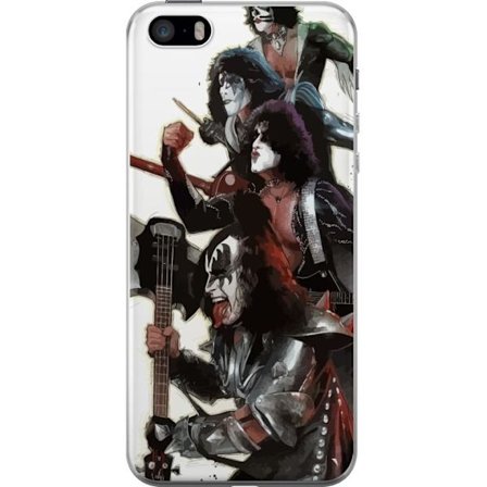 Kompatibel Mobilcover til Apple Apple iPhone SE (2016) Kizz Hardrock Rockmusik Band Klassisk