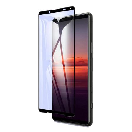 Skärmskydd Sony Xperia 5 Ii 5g - Härdat Glas Svart Svart
