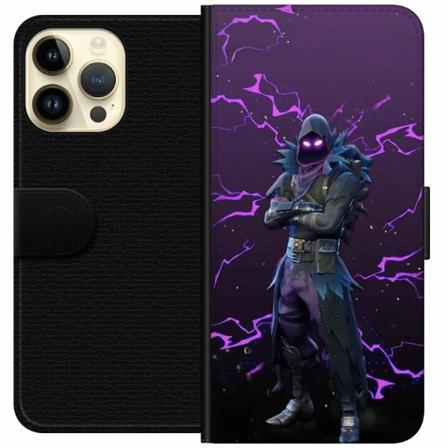Apple Iphone 14 Pro Max Plånboksfodral Raven Fortnite Thunder