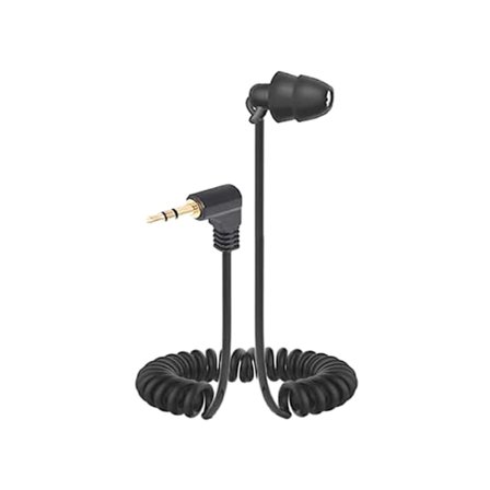 3,5 mm In-Ear Enkelsidig Hörlur Mono-kanal Fjäderlindad Öronpropp Stereo Headset