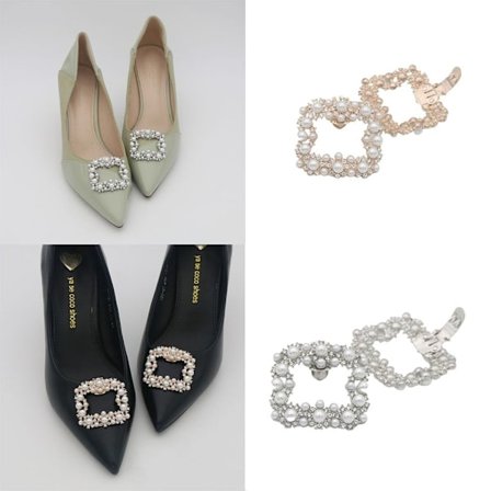 1 stk Skopynt Perlepynt Clips GULD