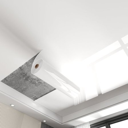 PVC Loftplader, Selvklæbende Loftpaneler, Dekorative Loftpaneler, Letvægtige men Holdbare, Nemme at Rengøre
