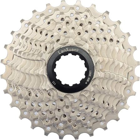10-växlad Kassett för Mountainbike och Landsvägscykel, Superlätt