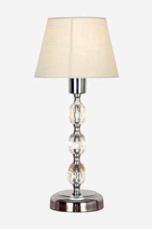 Aneta Lighting - Pöytävalaisin Johanna, keskikokoinen - Kromia - Pöytävalaisimet - - Homeroom