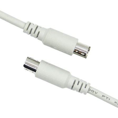 Premium 8-pin hann DIN-skjøteledning for klar lydoverføring