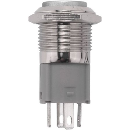 12V 16mm Bil LED Momentan Tryckknappsbrytare Blå