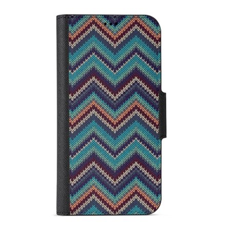 Naive iPhone 12 Pro Max Plånboksfodral - ZigZag