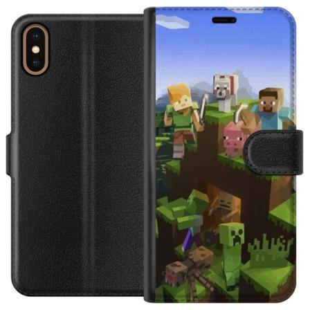 Apple iPhone XS Lommeboketui MineCraft